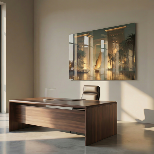 Sacred Passage – Timeless Perspective Edition | Premium Glass Wall Art