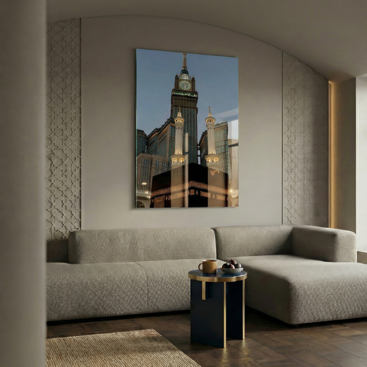 Makkah — Tower of Majesty | Premium Glass Wall Art