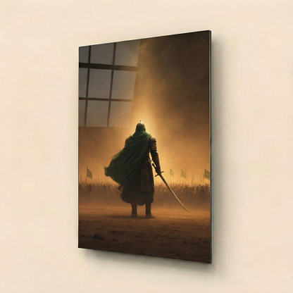 Saif Al-Haqq – The Warrior’s Oath Edition | Premium Glass Wall Art