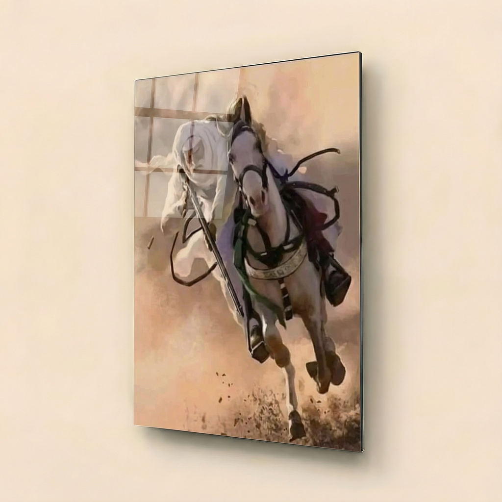 Sultan Al-Fajr – Dawn of Leadership Edition | Premium Glass Wall Art