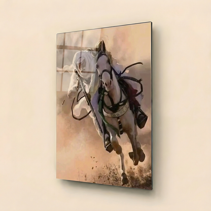 Sultan Al-Fajr – Dawn of Leadership Edition | Premium Glass Wall Art