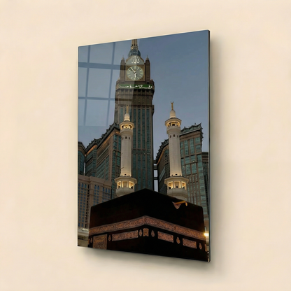 Makkah — Tower of Majesty | Premium Glass Wall Art