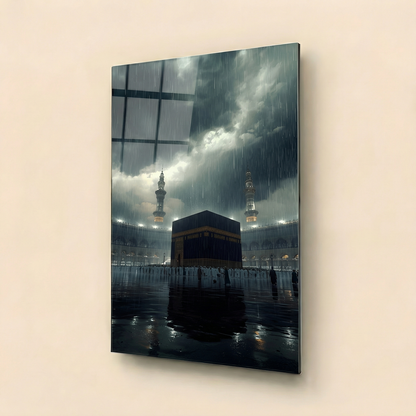 Makkah — Light Upon the Sacred | Premium Glass Wall Art