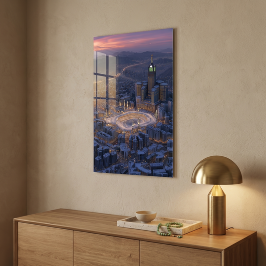 Dhikr At Dusk — The Golden Reflection